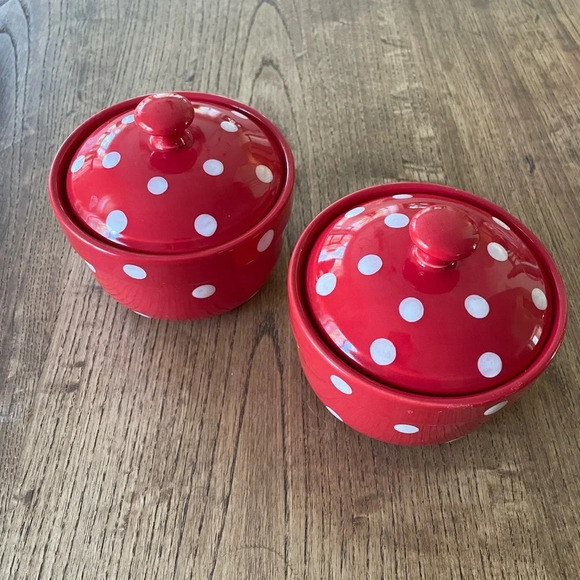 Baking Days Red by SPODE Miniature Baking Dish Set of Two Discontinued EUC - Picture 6 of 8